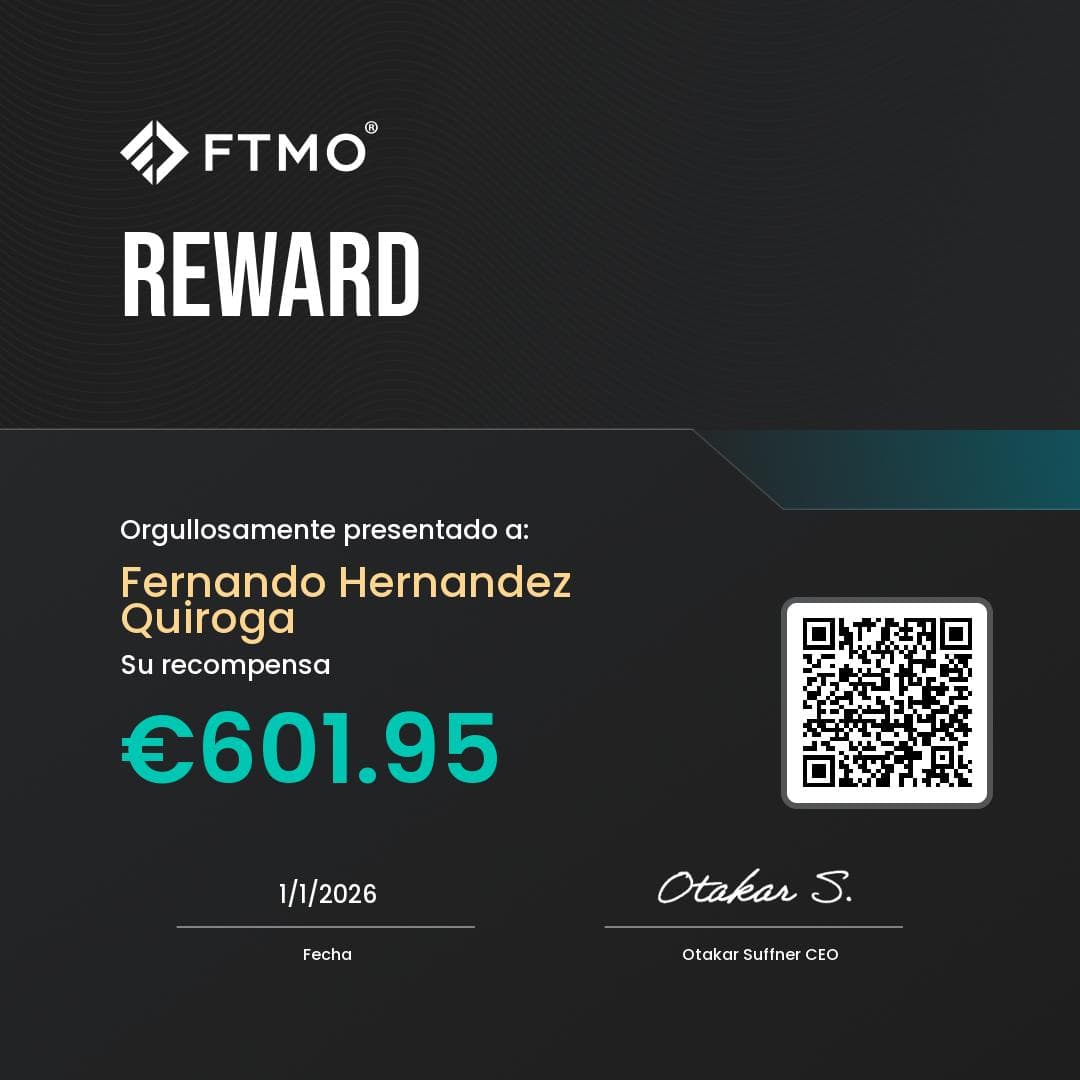 FTMO Profit Split · Fernando Hernández Quiroga · Enero 2026